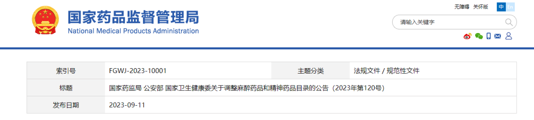 依托咪酯列入第二类精神药品目录！依托咪酯检测，势在必行